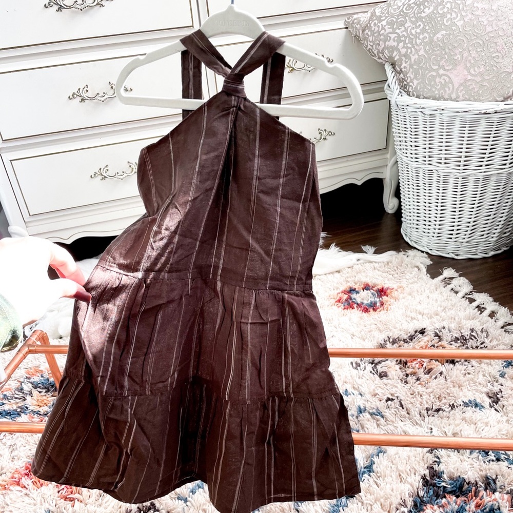 5T Tiered Stripe Dress - Picture 1 of 4
